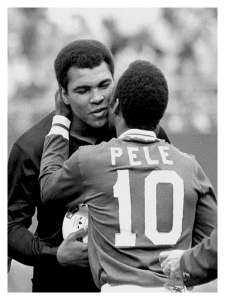 Mohamed Alí y Pelé