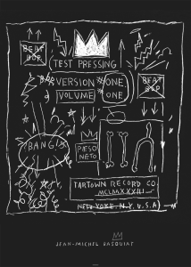 Basquiat, Black and White gran formato