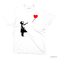 Camiseta Banksy, esperanza