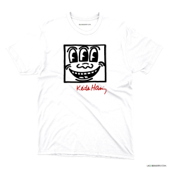 Camiseta Keith Haring, Tres ojos sonriendo