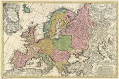Mapa del Mundo en Dos Emisferios