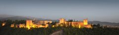 Atardecer sobre la Alhambra