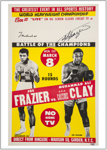Mohamed Alí contra Joe Frazier