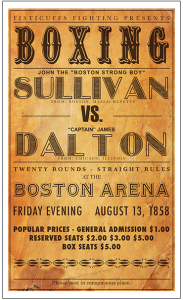 Boxeo Sullivan contra Dalton