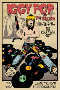Iggy Pop and The Stooges en concierto