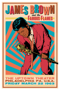 James Brown en concierto, 1963