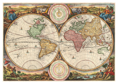 Mapa del Mundo Cartográfico II