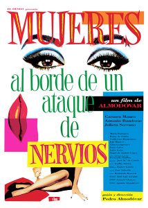 Mujeres al borde de un ataque de nervios, gran formato