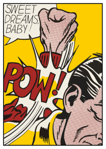 Roy Lichtenstein, Sweet Dreams gran formato