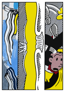 Roy Lichtenstein, Two Paintings gran formato
