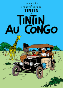 Tintín en el Congo, en Laminamarc