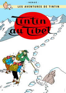 Tintín en el Tibet, en Laminamarc