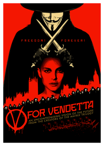 V de Vendetta, gran formato